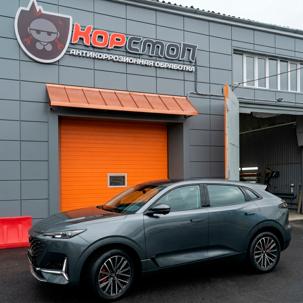 Changan UNI-K перед антикоррозийной обработкой в центре КорСтоп
